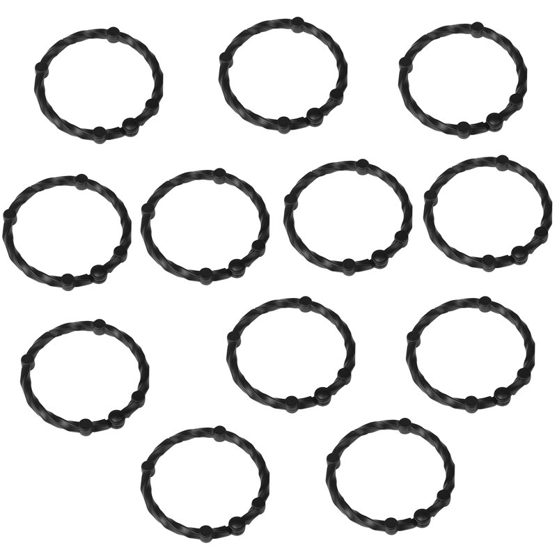 UtopiaAlley Steel Rust Resistant Shower Curtain Hook & Reviews Wayfair